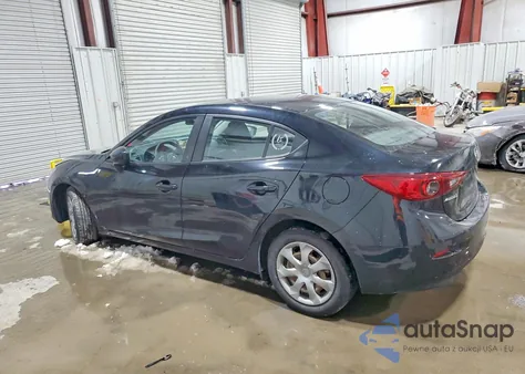 2016 Mazda 3 Sport z USA, uszkodzony, nr VIN JM1BM1T73G1347872